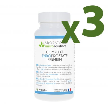 LOT de 3 X ENDOPROSTATE