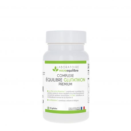 COMPLEXE ÉQUILIBRE GLUTATHION PRÉMIUM