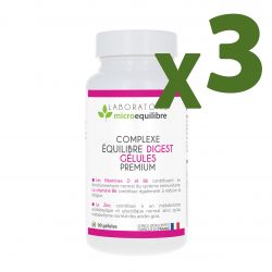 LOT DE 3 X COMPLEXE ÉQUILIBRE DIGEST GELULES PREMIUM