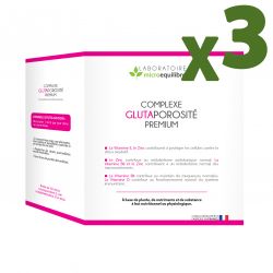 LOT de 3 X GLUTAPOROSITÉ