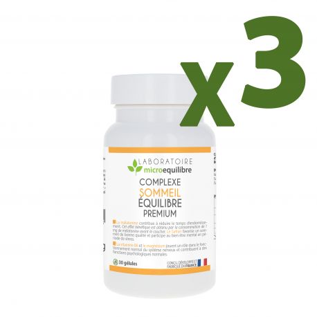 LOT DE 3 X COMPLEXE SOMMEIL ÉQUILIBRE PREMIUM