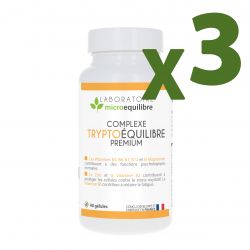 LOT DE 3 X COMPLEXE TRYPTOÉQUILIBRE PREMIUM