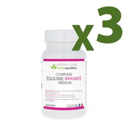 LOT de 3 X COMPLEXE ÉQUILIBRE IMMUNITÉ PREMIUM