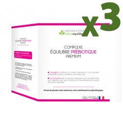 LOT de 3 X COMPLEXE EQUILIBRE PREBIOTIQUE PREMIUM