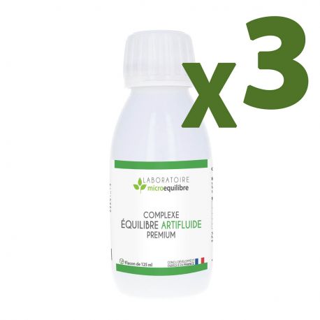 LOT de 3 X COMPLEXE ÉQUILIBRE ARTIFLUIDE PREMIUM LOT de 3 X COMPLEXE ÉQUILIBRE ARTIFLUIDE PREMIUM