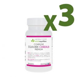  LOT DE 3 X COMPLEXE EQUILIBRE CANDIALB PREMIUM