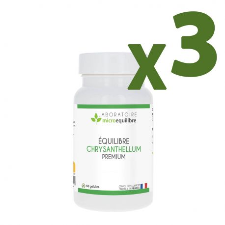 LOT DE 3 X ÉQUILIBRE CHRYSANTHELLUM PREMIUM