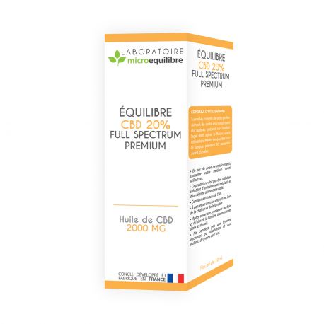 EQUILIBRE CBD 20% FULL SPECTRUM PREMIUM