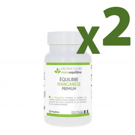 LOT DE 2 X ÉQUILIBRE MANGANÈSE PREMIUM LOT DE 2 X ÉQUILIBRE MANGANÈSE PREMIUM