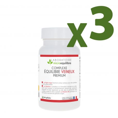 PACK OF 3 X ÉQUILIBRE VEINEUX