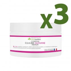 PACK OF 3 X COMPLEXE ÉQUILIBRE GLUTAMINE PREMIUM
