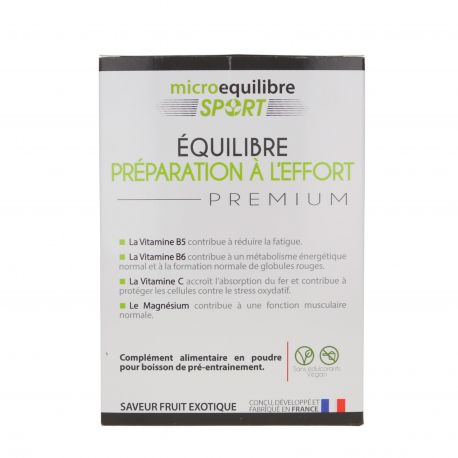 ÉQUILIBRE PRÉPARATION A L'EFFORT PREMIUM (exotique) ÉQUILIBRE PRÉPARATION A L'EFFORT PREMIUM (exotique)