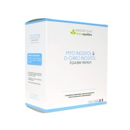MYO INOSITOL & D-CHIRO INOSITOL ÉQUILIBRE PREMIUM