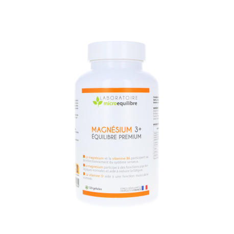 MAGNÉSIUM 3+ PREMIUM MAGNÉSIUM 3+ PREMIUM