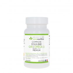 COMPLEXE ÉQUILIBRE Q10 + OMÉGA 3  - 60 capsules