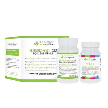 LOT DE 3 X COMPLEXE ÉQUILIBRE NUTRITIONNEL IODE PREMIUM