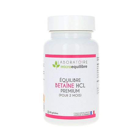 LOT DE 3 X EQUILIBRE BETAÎNE HCL PREMIUM