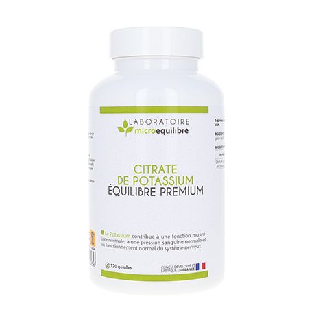 LOT DE 3 X CITRATE DE POTASSIUM ÉQUILIBRE PREMIUM LOT DE 3 X CITRATE DE POTASSIUM ÉQUILIBRE PREMIUM