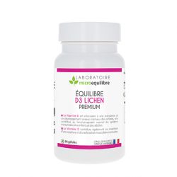 LOT DE 3 X EQUILIBRE D3 LICHEN PREMIUM