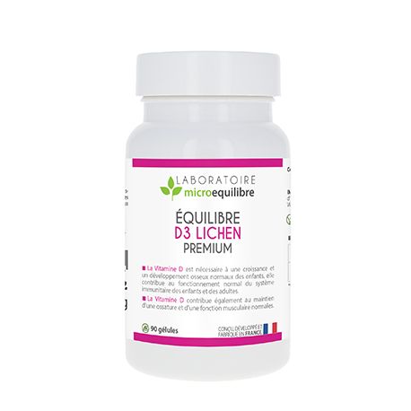 LOT DE 3 X EQUILIBRE D3 LICHEN PREMIUM LOT DE 3 X EQUILIBRE D3 LICHEN PREMIUM