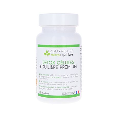 LOT de 3 X COMPLEXE ÉQUILIBRE DETOX PREMIUM (gélules) LOT de 3 X COMPLEXE ÉQUILIBRE DETOX PREMIUM (gélules)