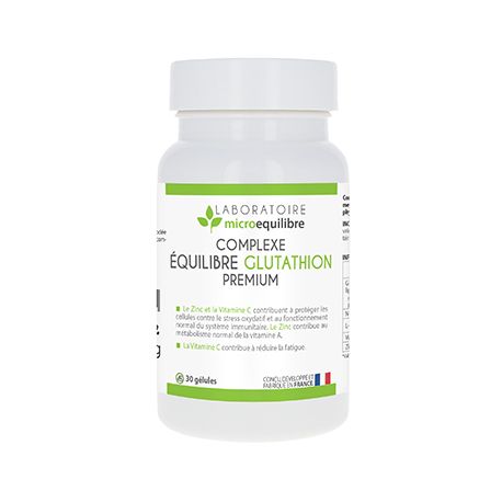 COMPLEXE ÉQUILIBRE GLUTATHION PREMIUM COMPLEXE ÉQUILIBRE GLUTATHION PREMIUM
