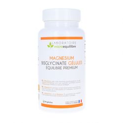 MAGNESIUM BISGLYCINATE GÉLULES ÉQUILIBRE PREMIUM (sans B6)