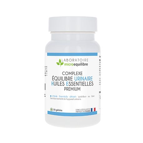 COMPLEXE ÉQUILIBRE URINAIRE HUILES ESSENTIELLES PREMIUM