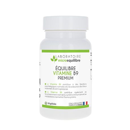 LOT DE 3 X ÉQUILIBRE VITAMINE B9 PREMIUM LOT DE 3 X ÉQUILIBRE VITAMINE B9 PREMIUM
