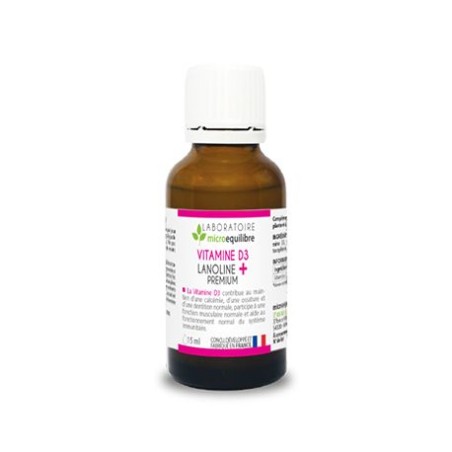 VITAMINE D3+ LANOLINE PREMIUM (1.000 UI/Goutte)