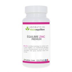 ÉQUILIBRE ZINC - 90 gélules  Pullulan