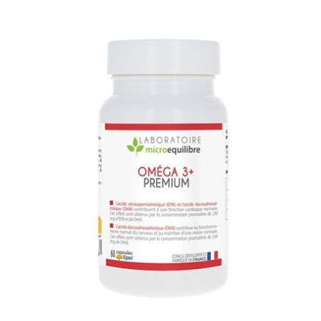 OMÉGA 3+ PREMIUM 60 CAPS