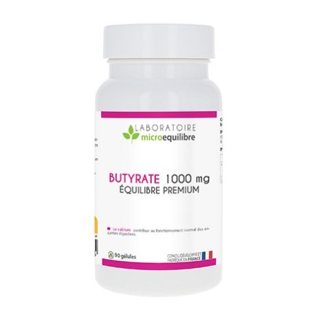BUTYRATE ÉQUILIBRE PREMIUM 90 gélules ( 1000 mg)