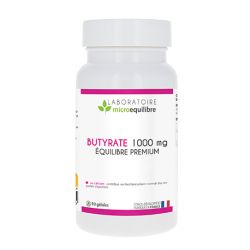 LOT DE 3 X BUTYRATE ÉQUILIBRE PREMIUM 90 gélules (3 x 1000 mg)