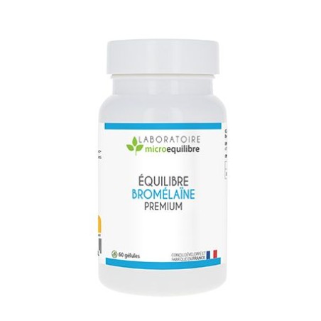  BROMELAÏNE EQUILIBRE PREMIUM (pour 2 mois - 60 gélules)